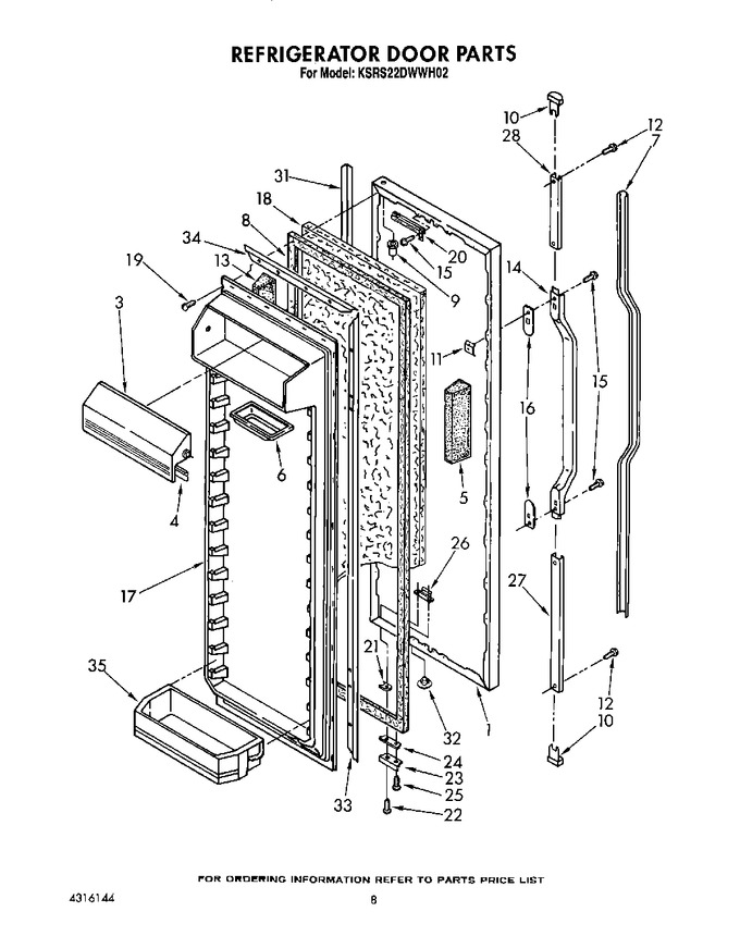 Diagram for KSRS22DWAL02