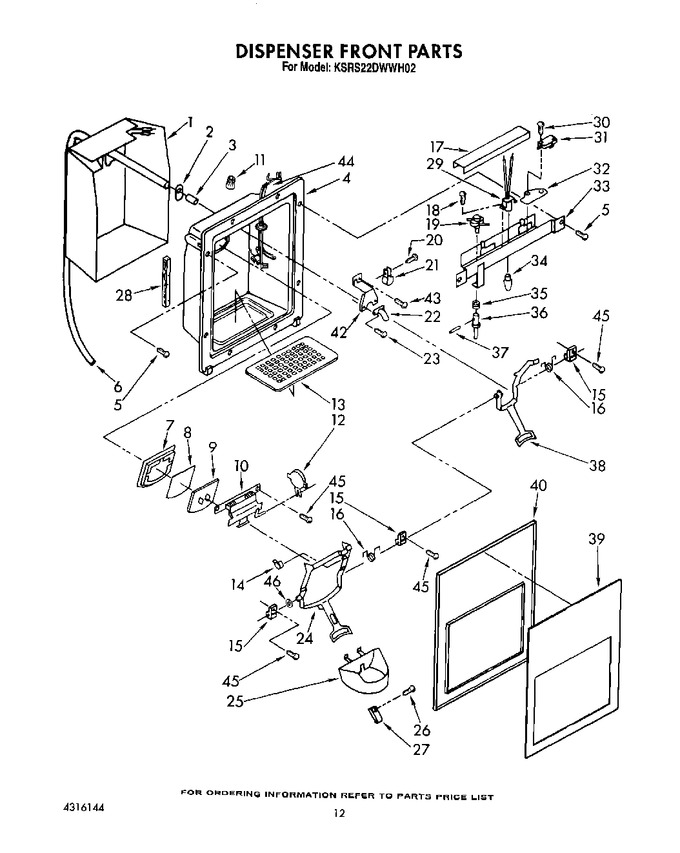 Diagram for KSRS22DWWH02