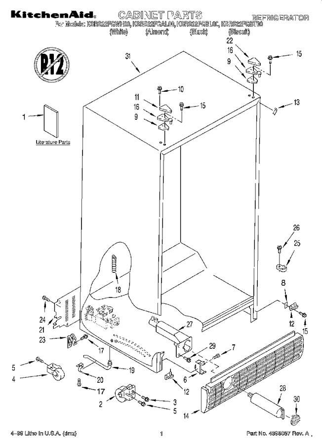 Diagram for KSRS22FGBL00