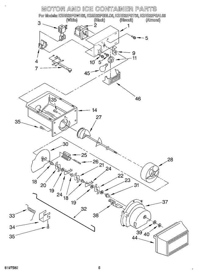 Diagram for KSRS22FGWH05