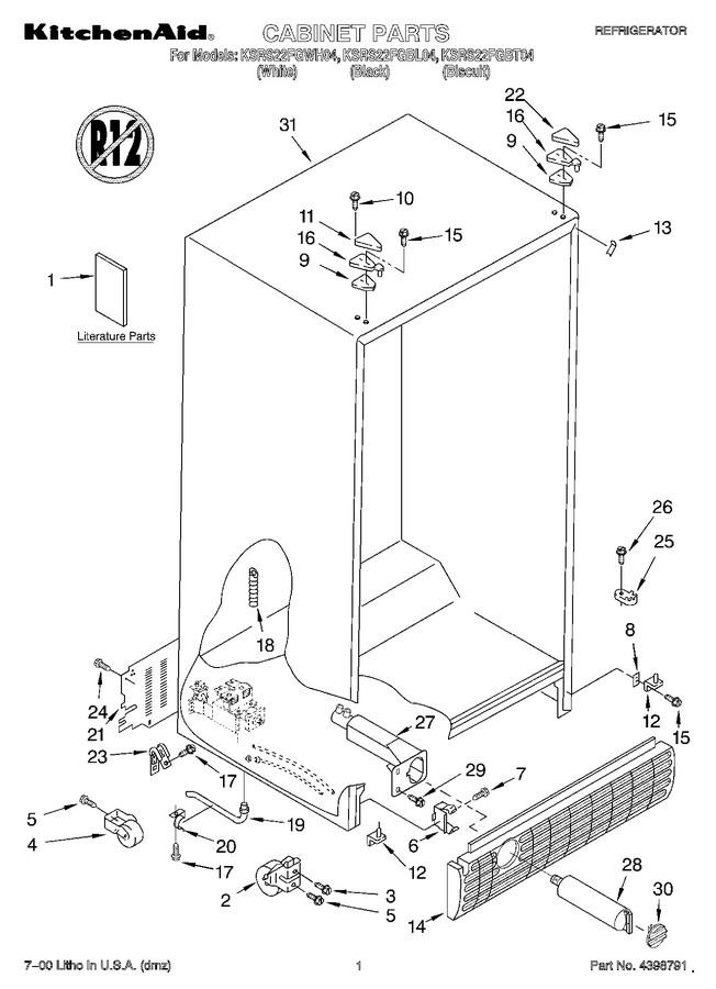 Diagram for KSRS22FGBL04