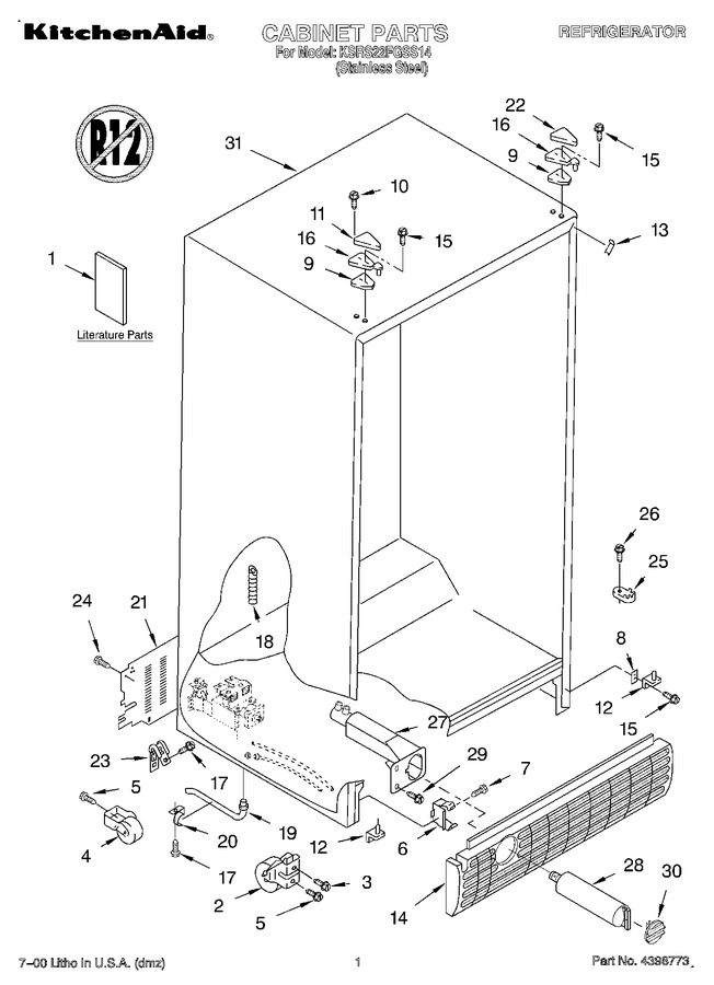 Diagram for KSRS22FGSS14