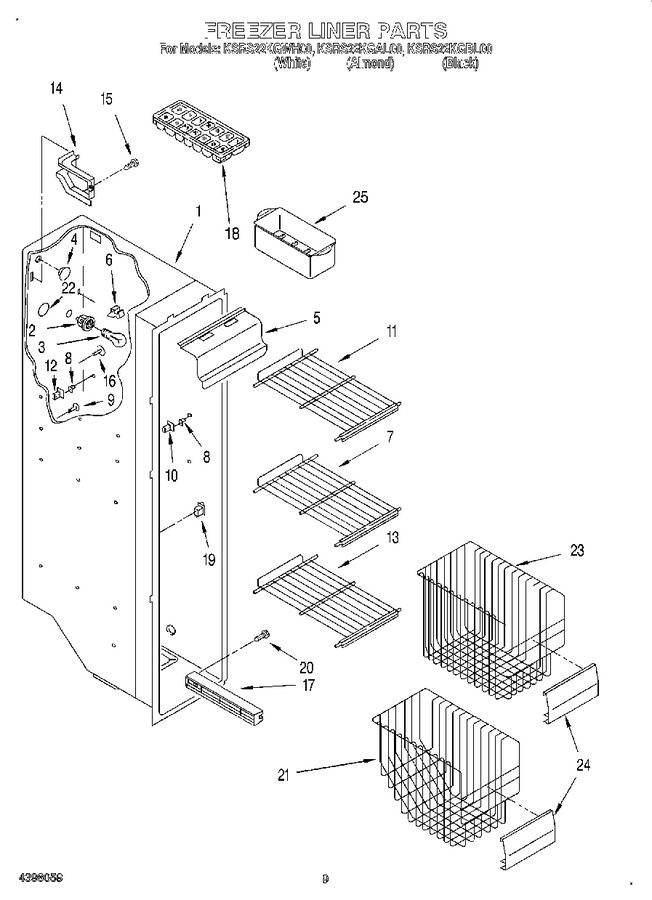 Diagram for KSRS22KGBL00