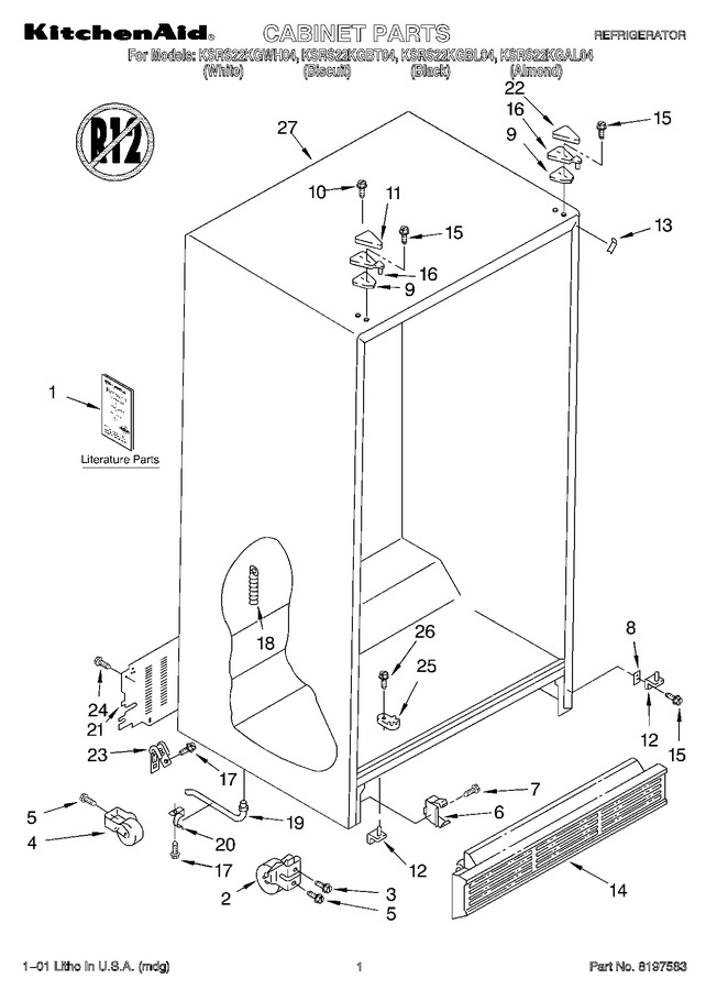 Diagram for KSRS22KGAL04