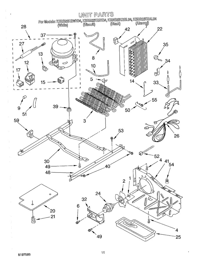 Diagram for KSRS22KGAL04