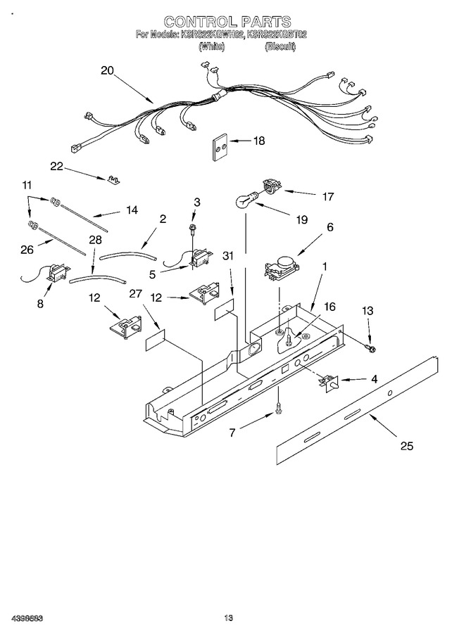 Diagram for KSRS22KGWH02