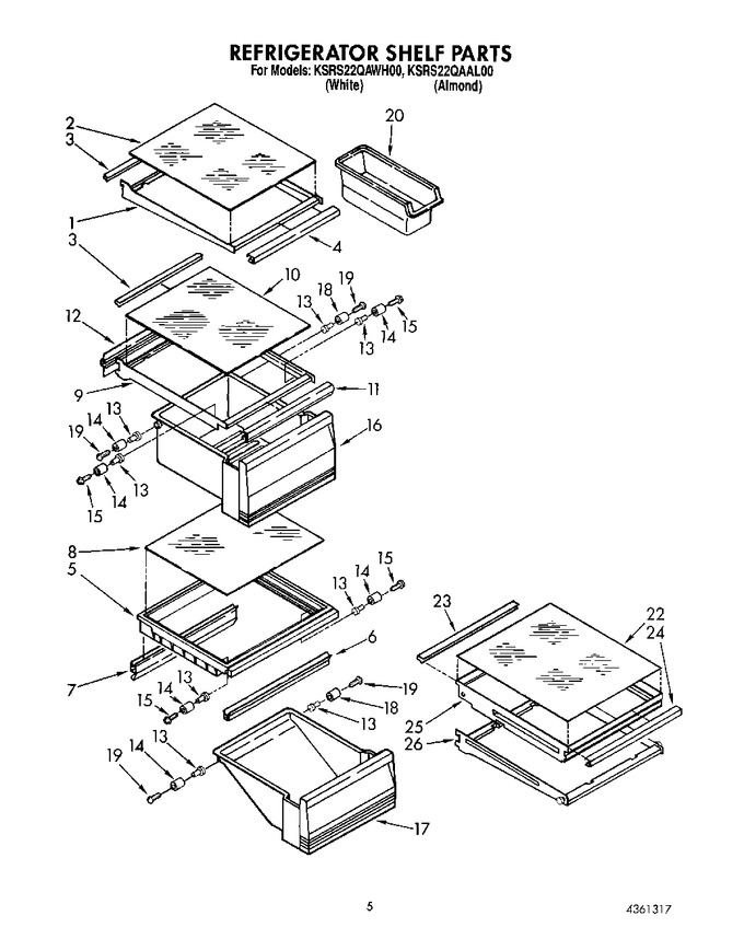 Diagram for KSRS22QAWH00