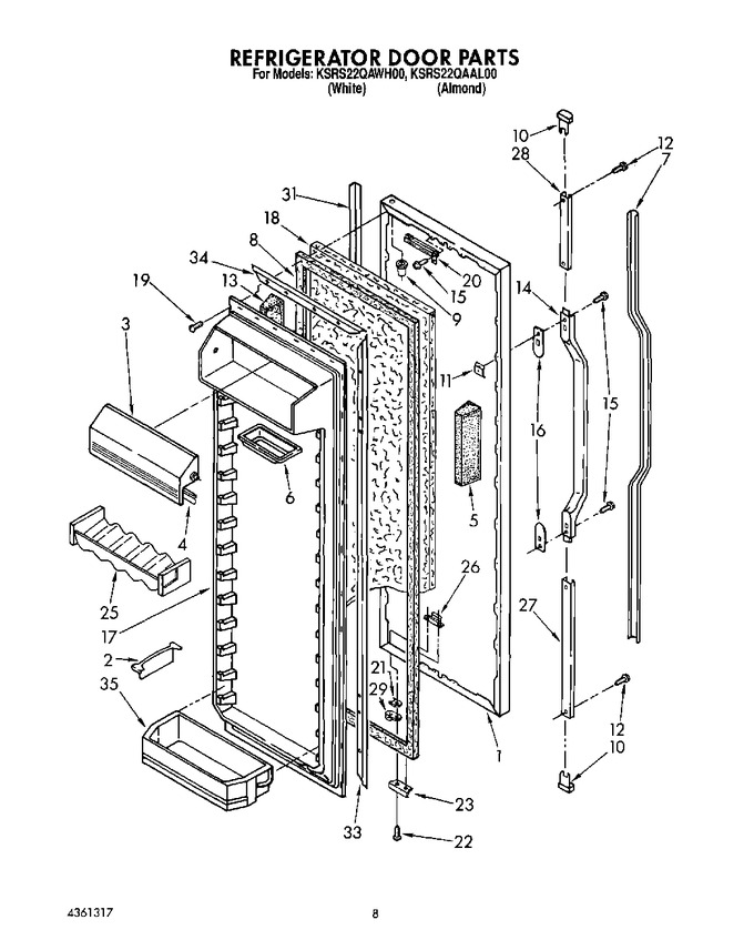 Diagram for KSRS22QAWH00