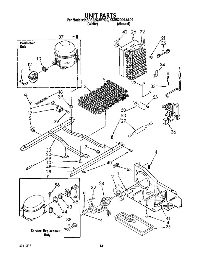 Diagram for KSRS22QAWH00