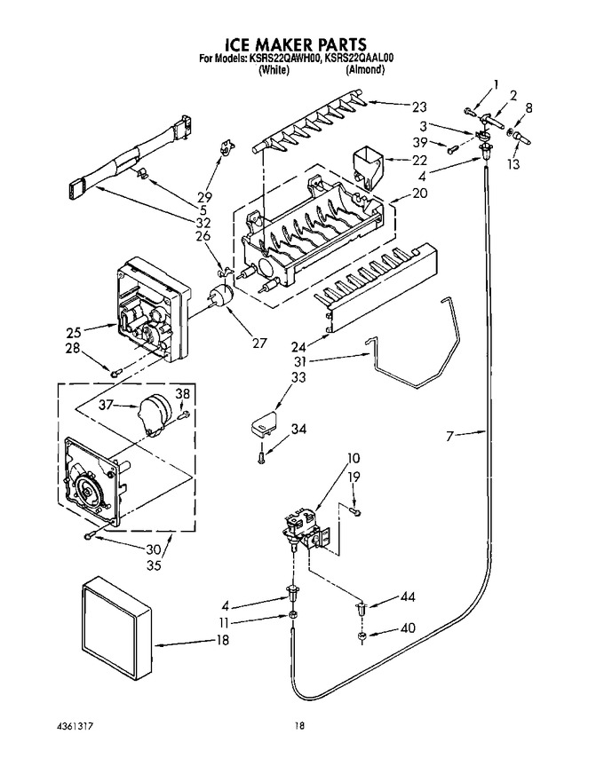 Diagram for KSRS22QAWH00