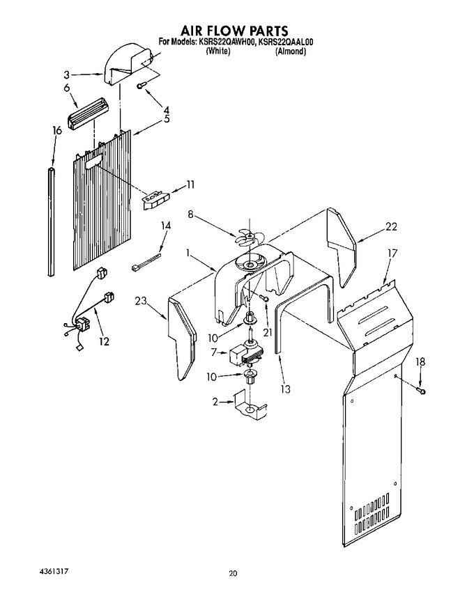 Diagram for KSRS22QAWH00