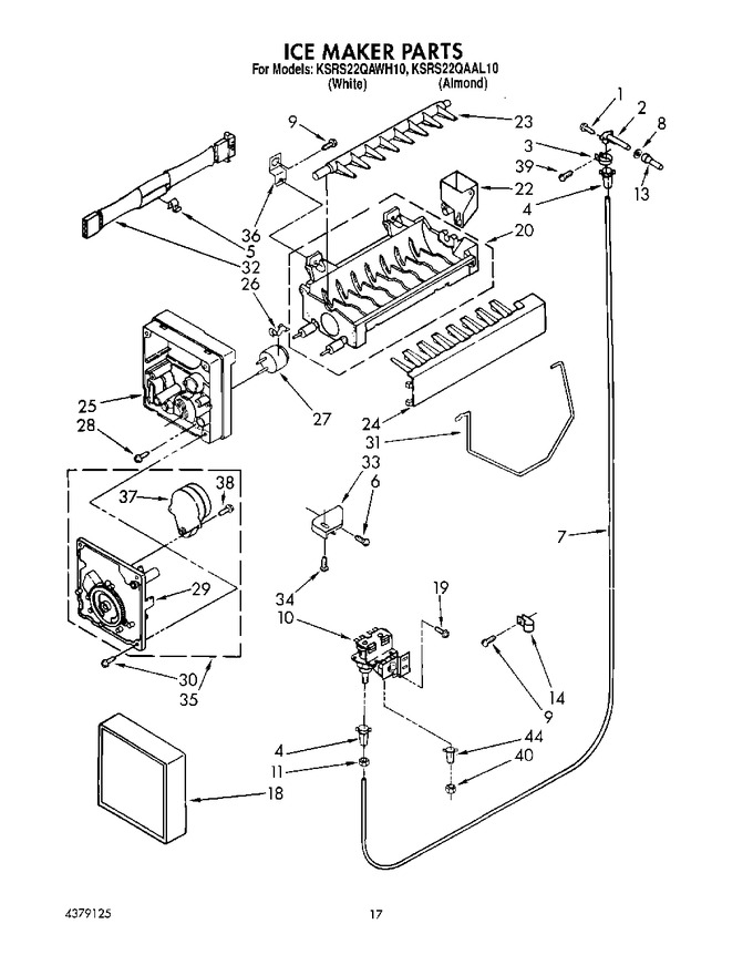 Diagram for KSRS22QAWH10