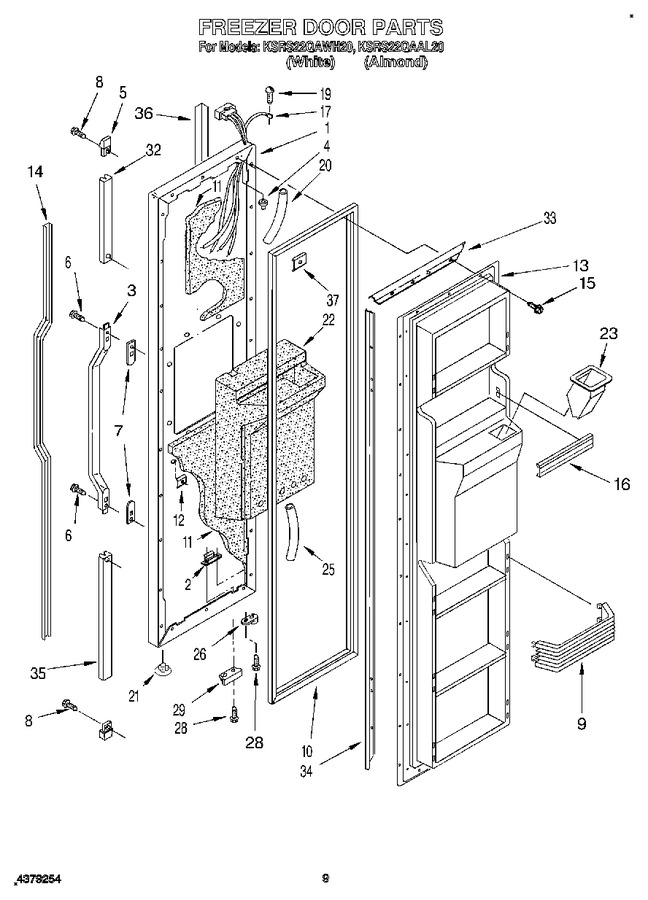 Diagram for KSRS22QAWH20