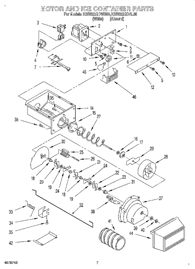 Diagram for KSRS22QDWH00
