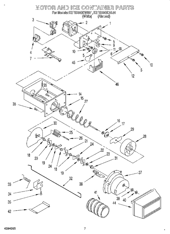 Diagram for KSRS22QDWH01