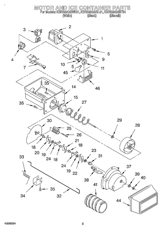 Diagram for KSRS22QGWH01