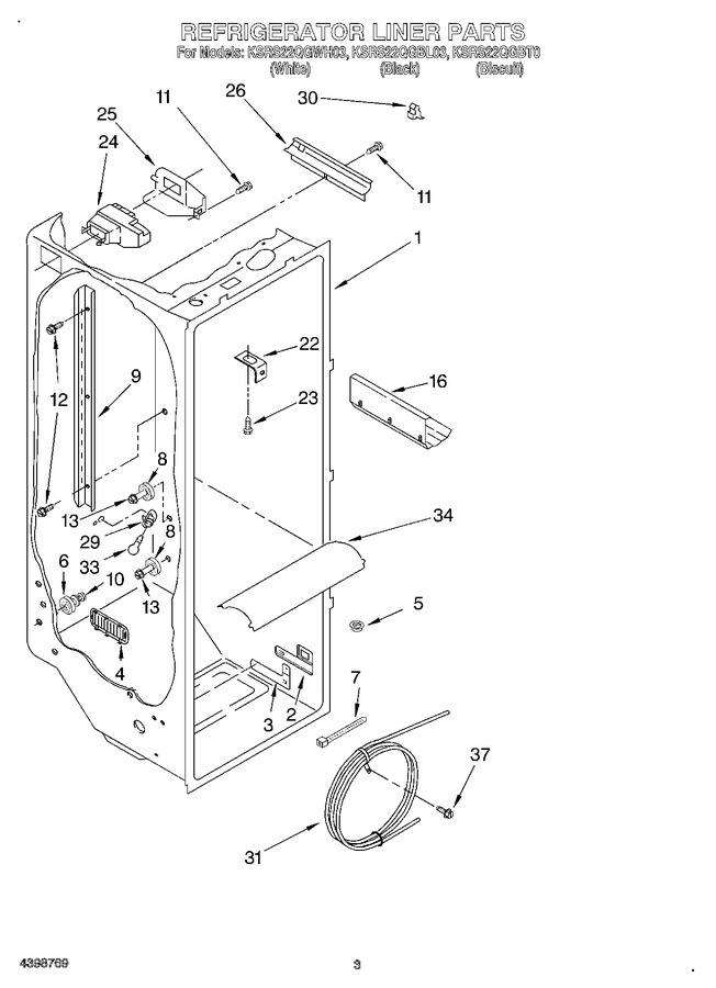 Diagram for KSRS22QGWH03