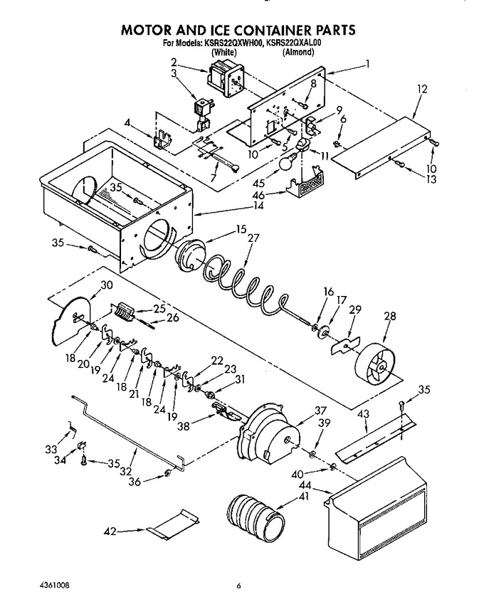 Diagram for KSRS22QXWH00