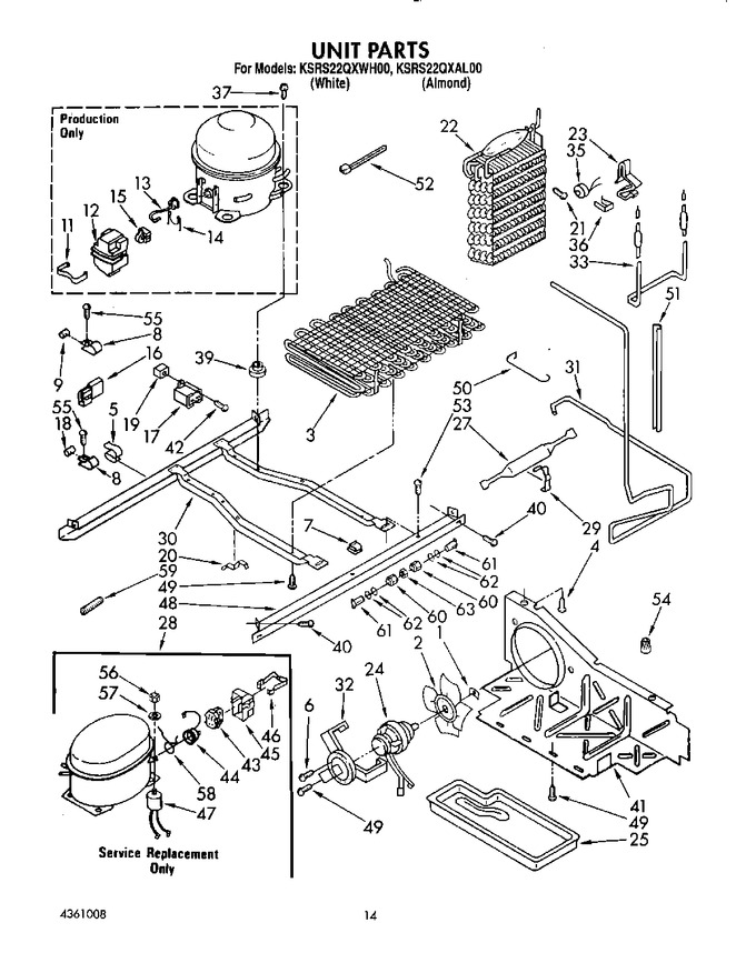 Diagram for KSRS22QXWH00