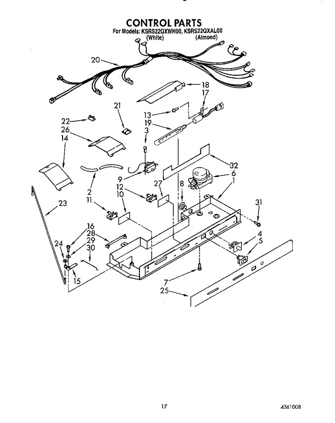 Diagram for KSRS22QXWH00