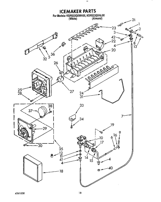 Diagram for KSRS22QXWH00