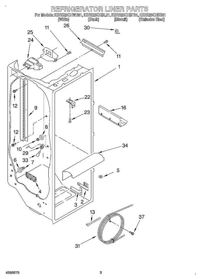 Diagram for KSRS25CHBT01