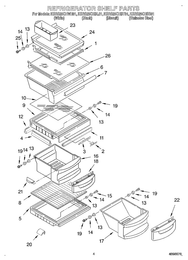 Diagram for KSRS25CHBT01
