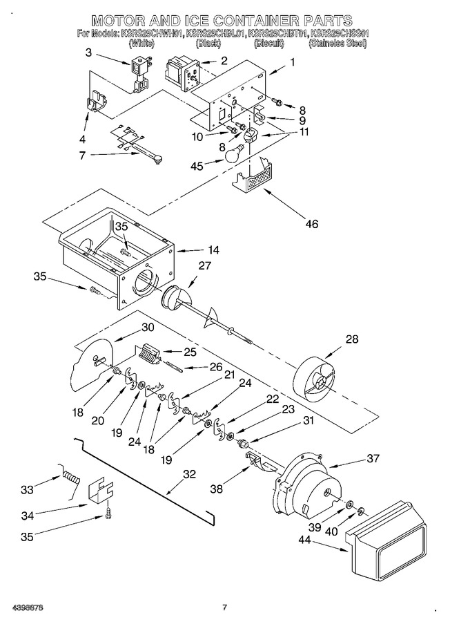 Diagram for KSRS25CHBT01