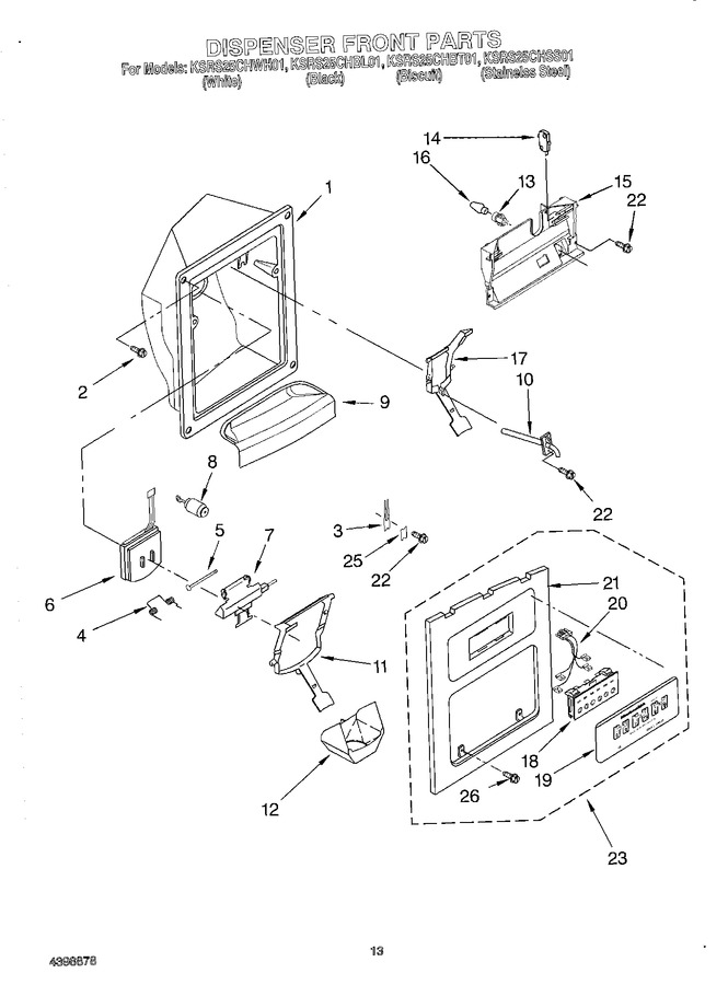 Diagram for KSRS25CHBL01