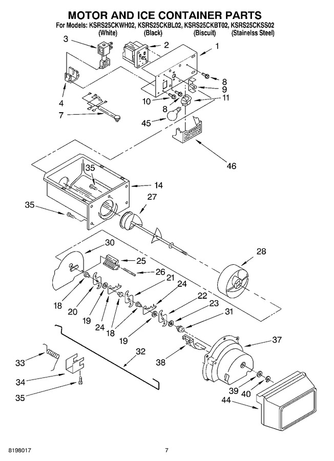 Diagram for KSRS25CKBT02