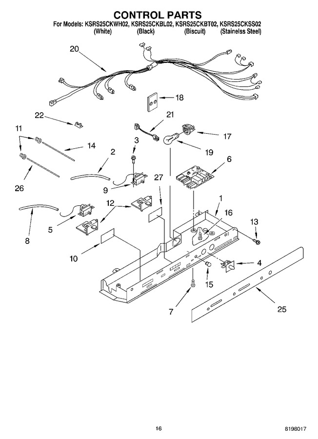 Diagram for KSRS25CKSS02