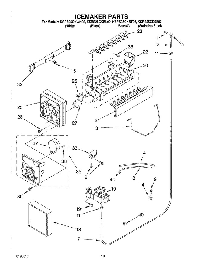 Diagram for KSRS25CKBT02