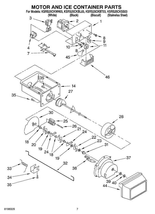 Diagram for KSRS25CKBL03