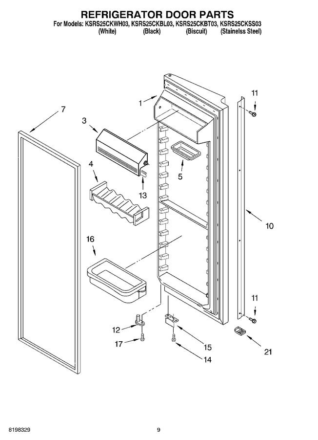 Diagram for KSRS25CKBL03