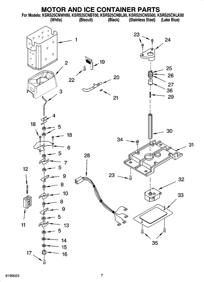 Diagram for KSRS25CNWH00