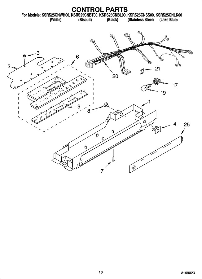 Diagram for KSRS25CNWH00