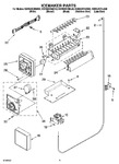 Diagram for 12 - Icemaker Parts, Parts Not Illustrated