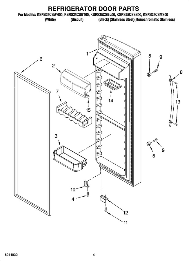 Diagram for KSRS25CSBL00