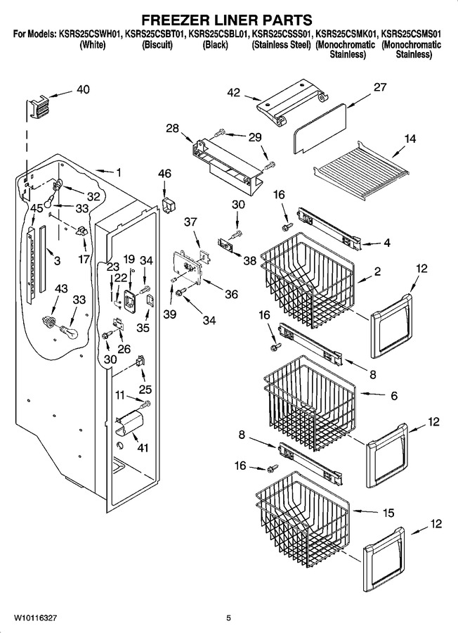 Diagram for KSRS25CSBL01