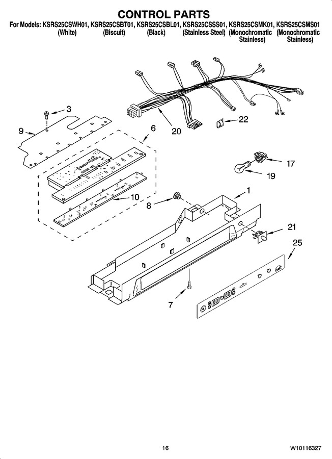 Diagram for KSRS25CSBL01