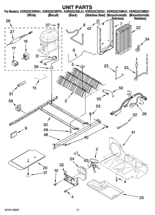 Diagram for KSRS25CSBL01