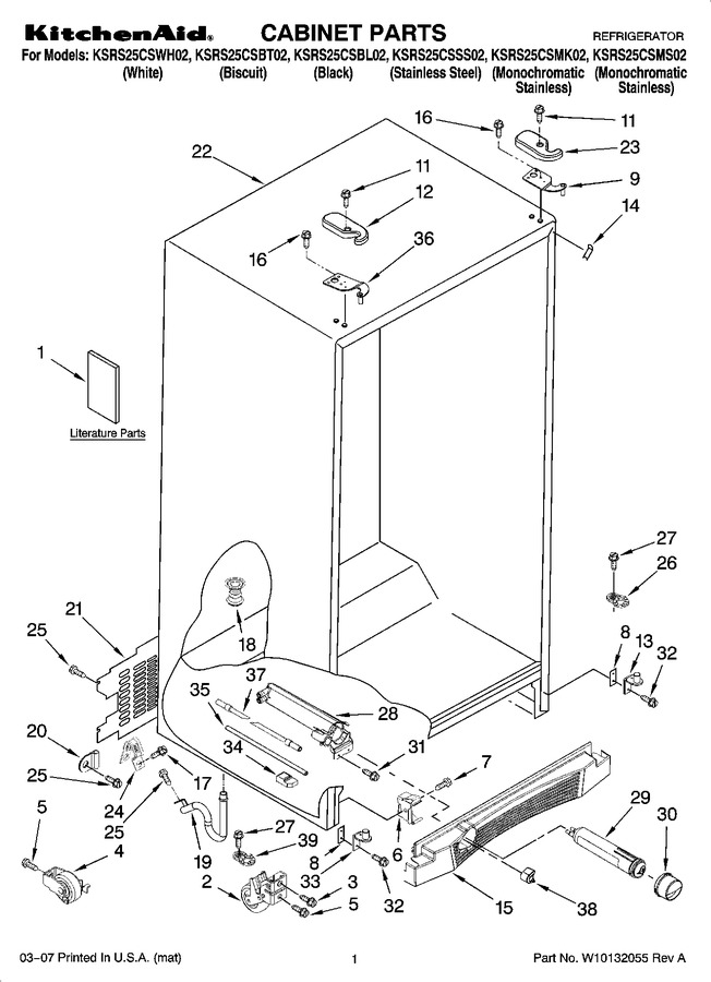 Diagram for KSRS25CSSS02