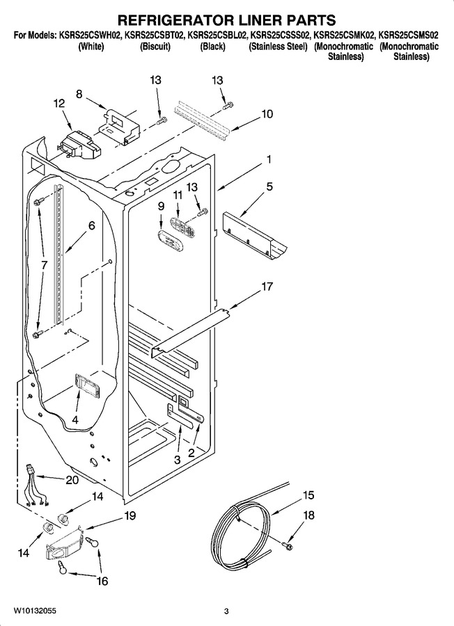 Diagram for KSRS25CSSS02