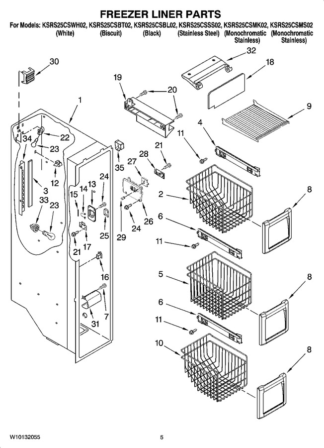 Diagram for KSRS25CSSS02