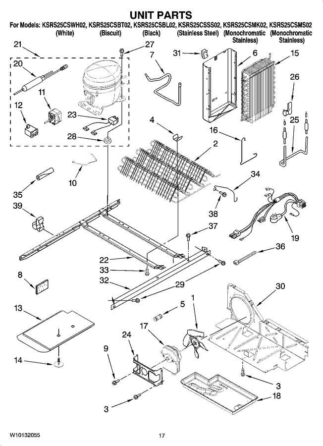 Diagram for KSRS25CSSS02