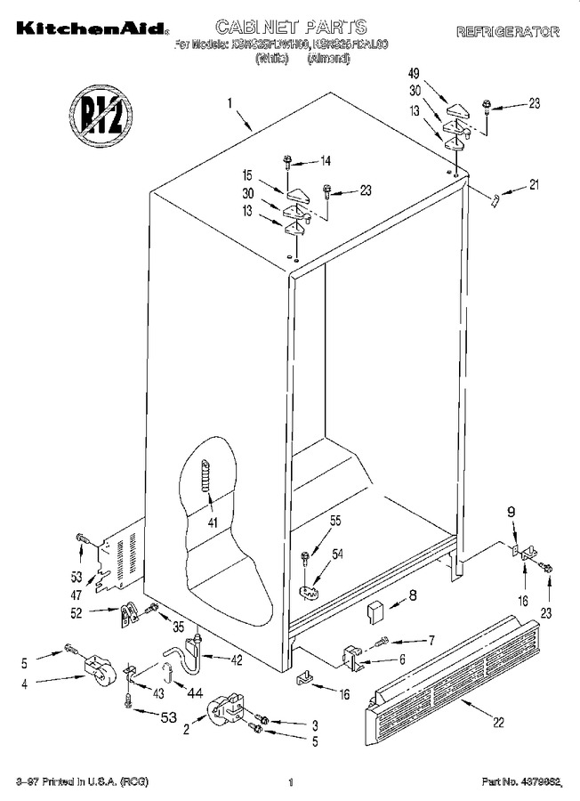 Diagram for KSRS25FDWH00
