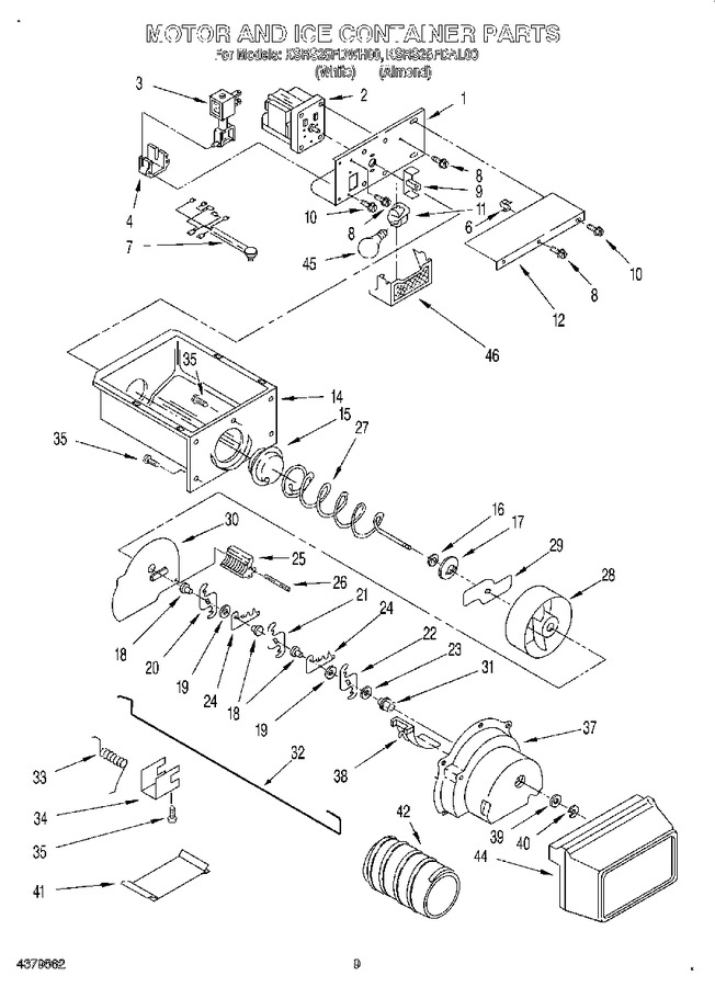 Diagram for KSRS25FDWH00