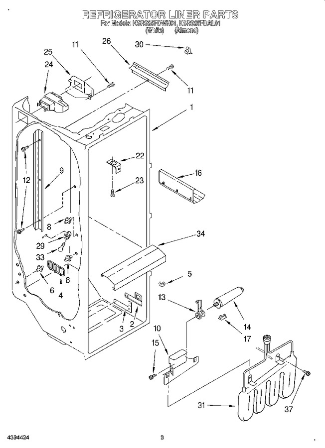 Diagram for KSRS25FDAL01