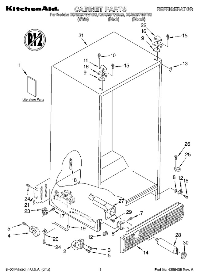 Diagram for KSRS25FGBL02