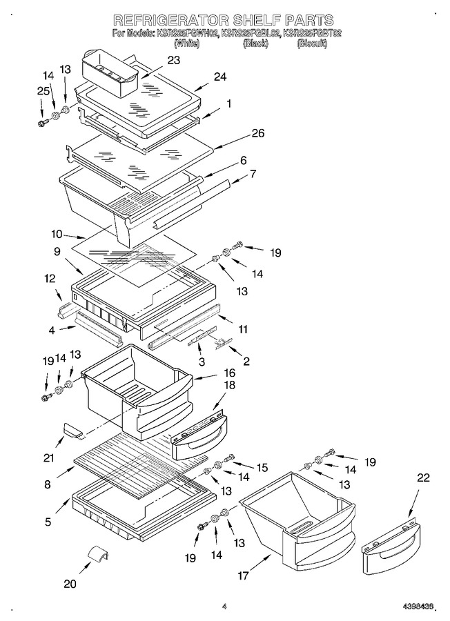Diagram for KSRS25FGWH02
